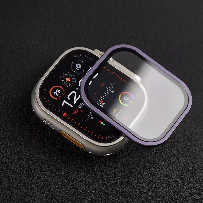 Smartwatch Case - زجاج مقسى لساعة أبل الترا 49