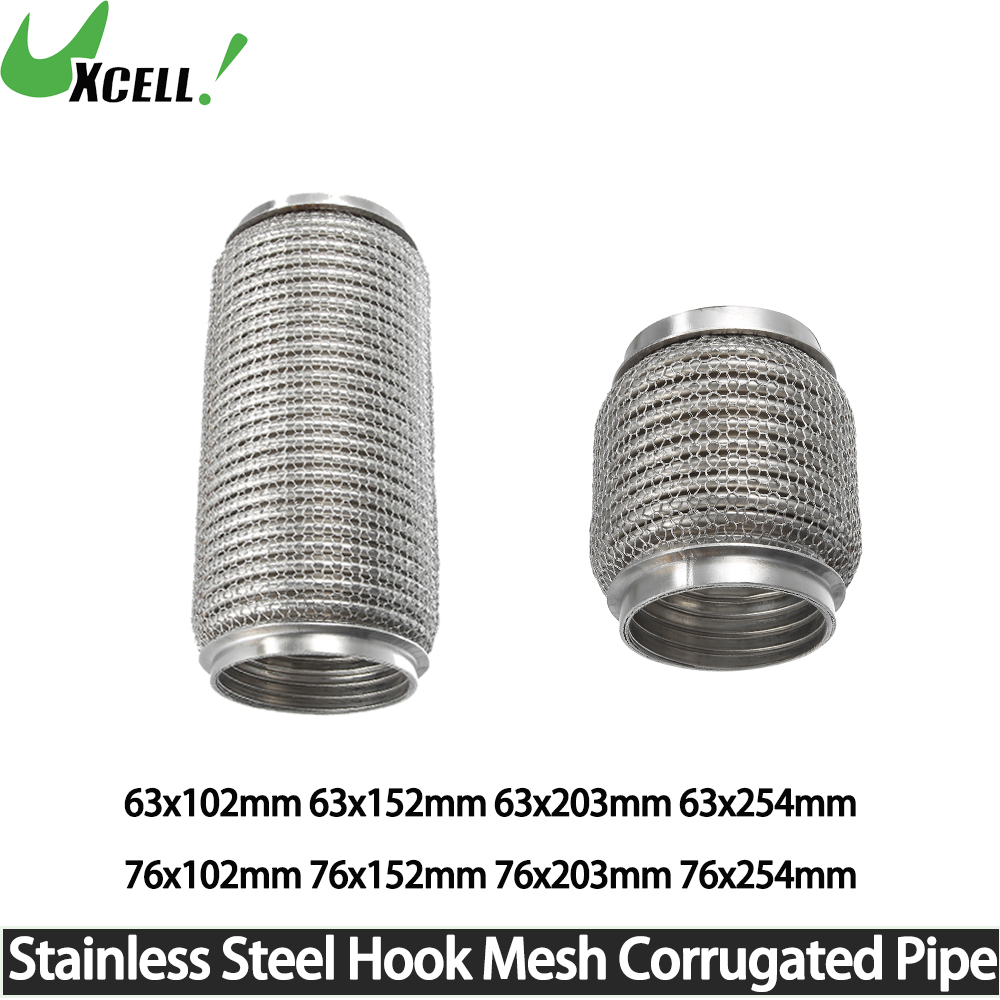 Stainless Mesh Band - أنبوب عادم مرن للسيارة من الستانلس