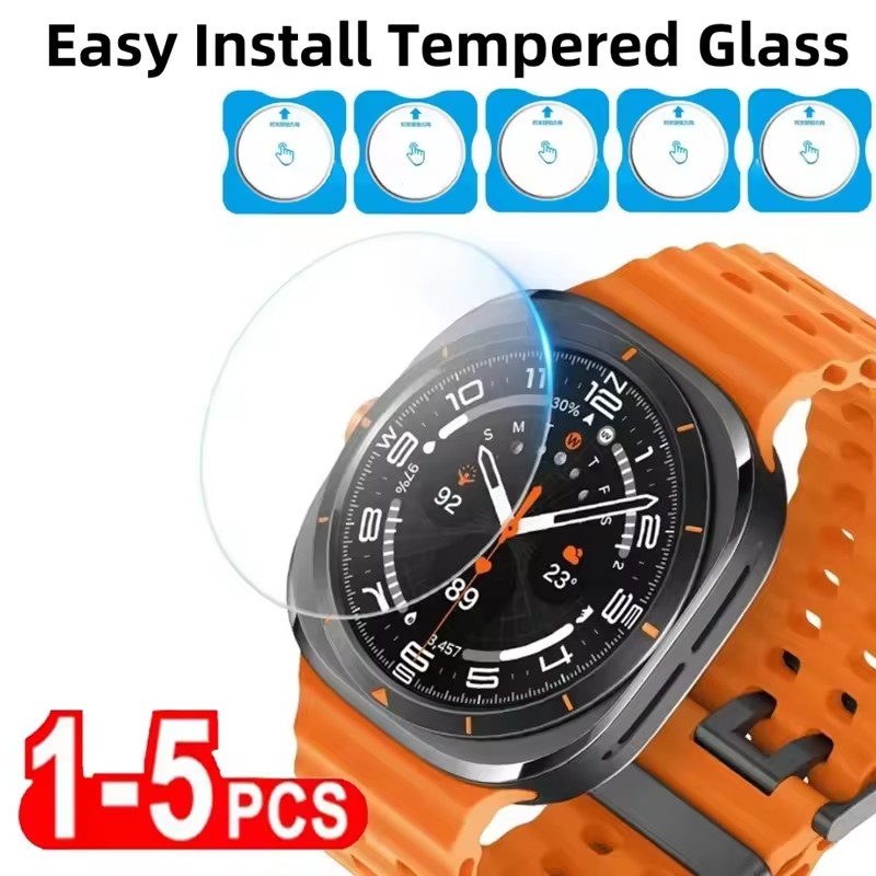 Samsung Smartwatch Ultra Accessories - 1-5 قطعة من الزجاج المقسى الفاخر