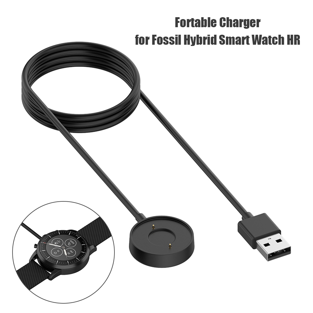 كابل شحن سريع بطول 1 متر، سلك  - مراجعة Fossil Smartwatch Accessories وسعره