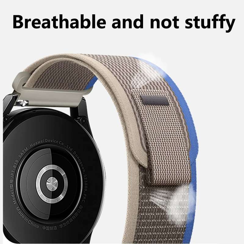 حزام نايلون 20/22 ملم لساعة مو - مراجعة Motorola Smartwatch Accessories وسعره