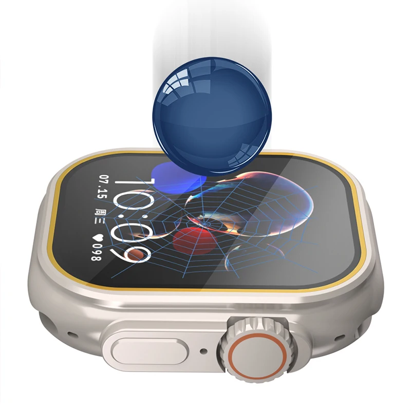 واقي شاشة من الزجاج المقسى لسا - مراجعة Smartwatch Case وسعره