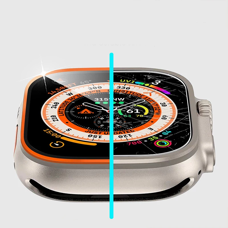 واقي شاشة من الزجاج المقسى لسا - مراجعة Smartwatch Case وسعره