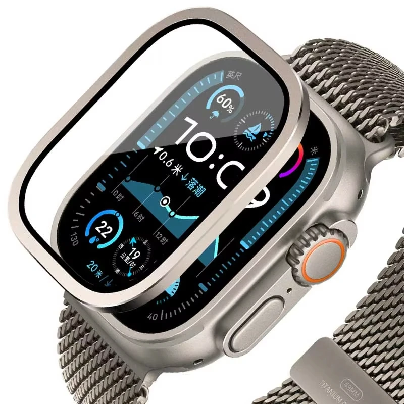 زجاج مقسى لساعة أبل الترا 49 م - مراجعة Smartwatch Watch Accessories For Women وسعره