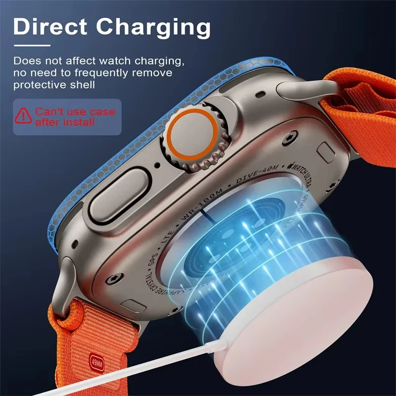 زجاج مقسى لساعة أبل الترا 49 م - مراجعة Smartwatch Watch Accessories For Women وسعره