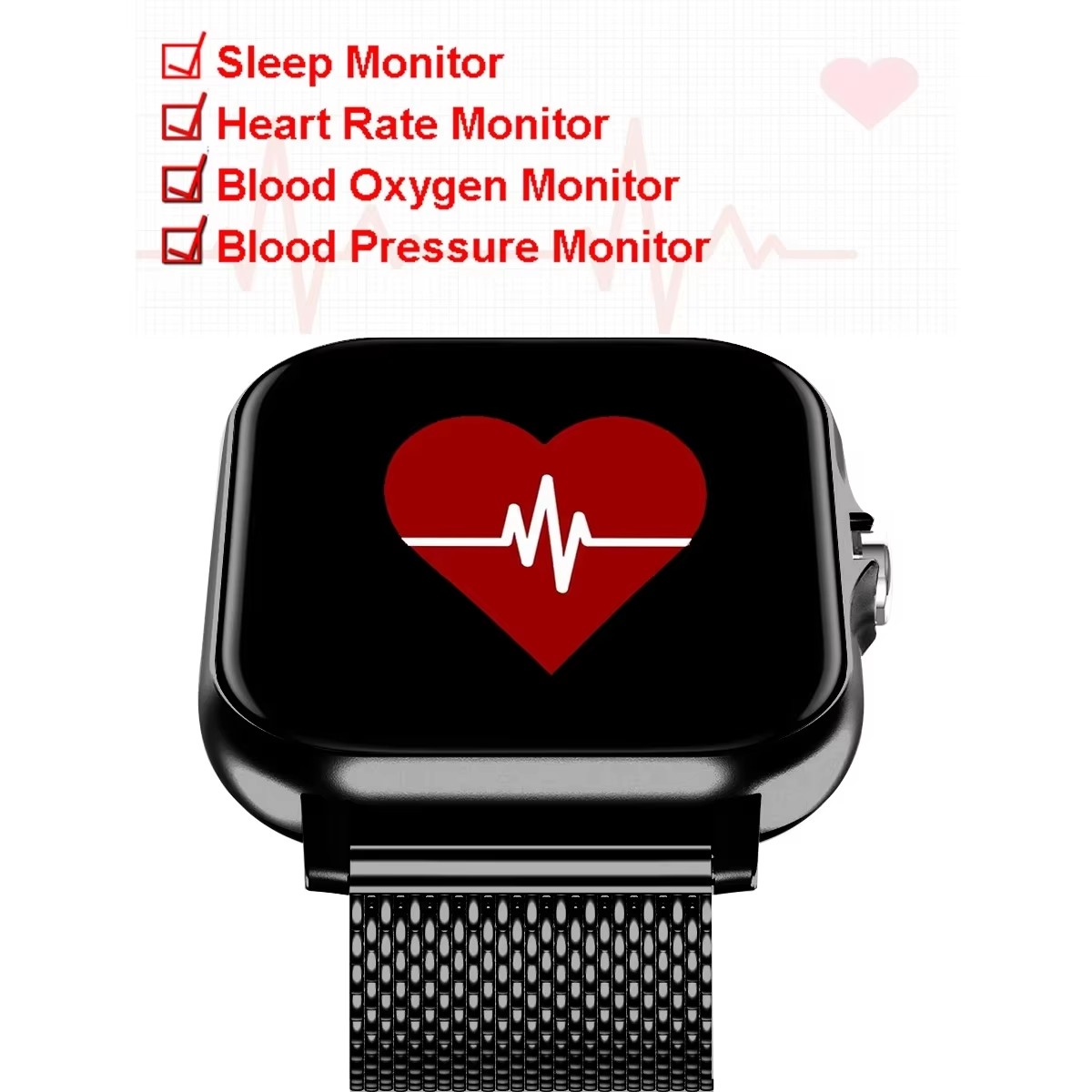 ساعة ذكية متعددة الوظائف جديدة - مراجعة Smartwatch Touch وسعره