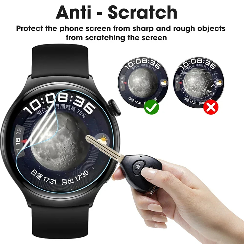 فيلم حماية شاشة ساعة ذكية دائر - مراجعة Motorola Smartwatch Accessories وسعره