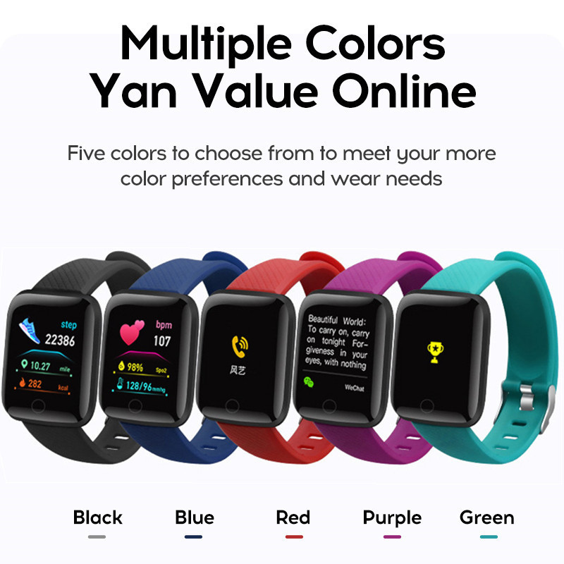 116plus ساعة ذكية للرجال والنس - مراجعة Android Smartwatch Accessories وسعره