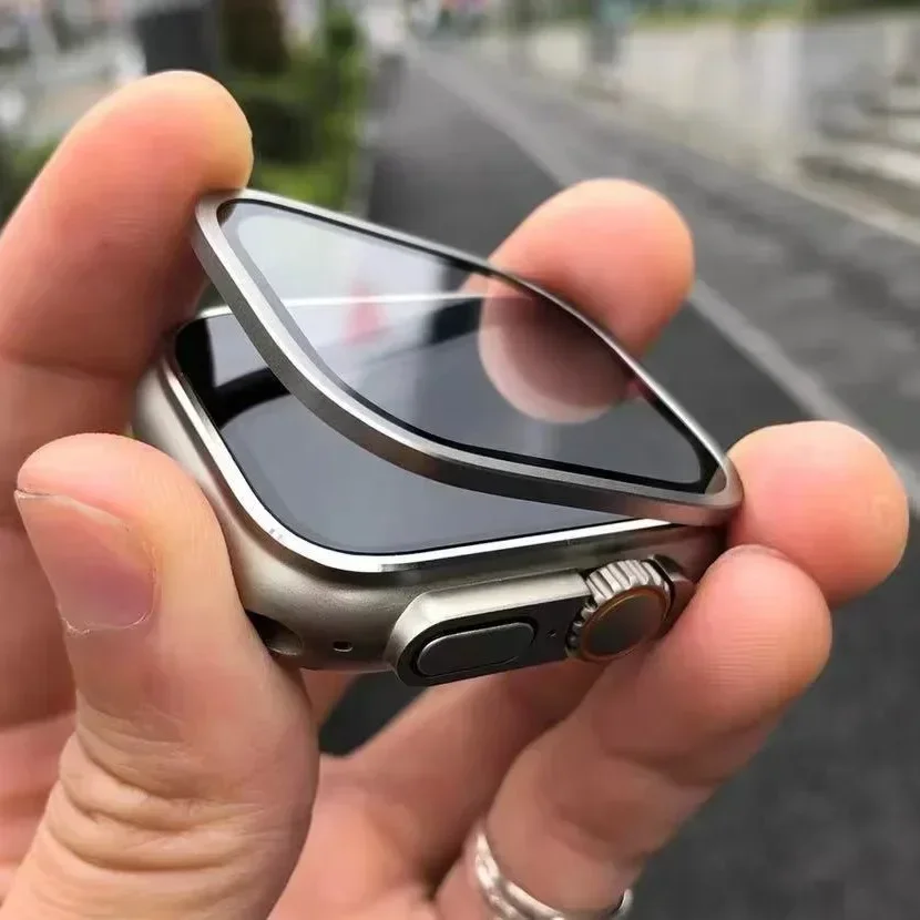 طبقة من الزجاج المقسى لساعة أب - مراجعة Smartwatch Watch Accessories For Women وسعره