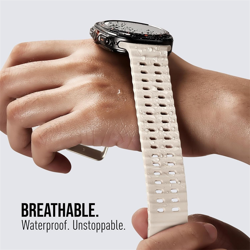 حزام سيليكون لساعة سامسونج جال - مراجعة Samsung Smartwatch Ultra Accessories وسعره
